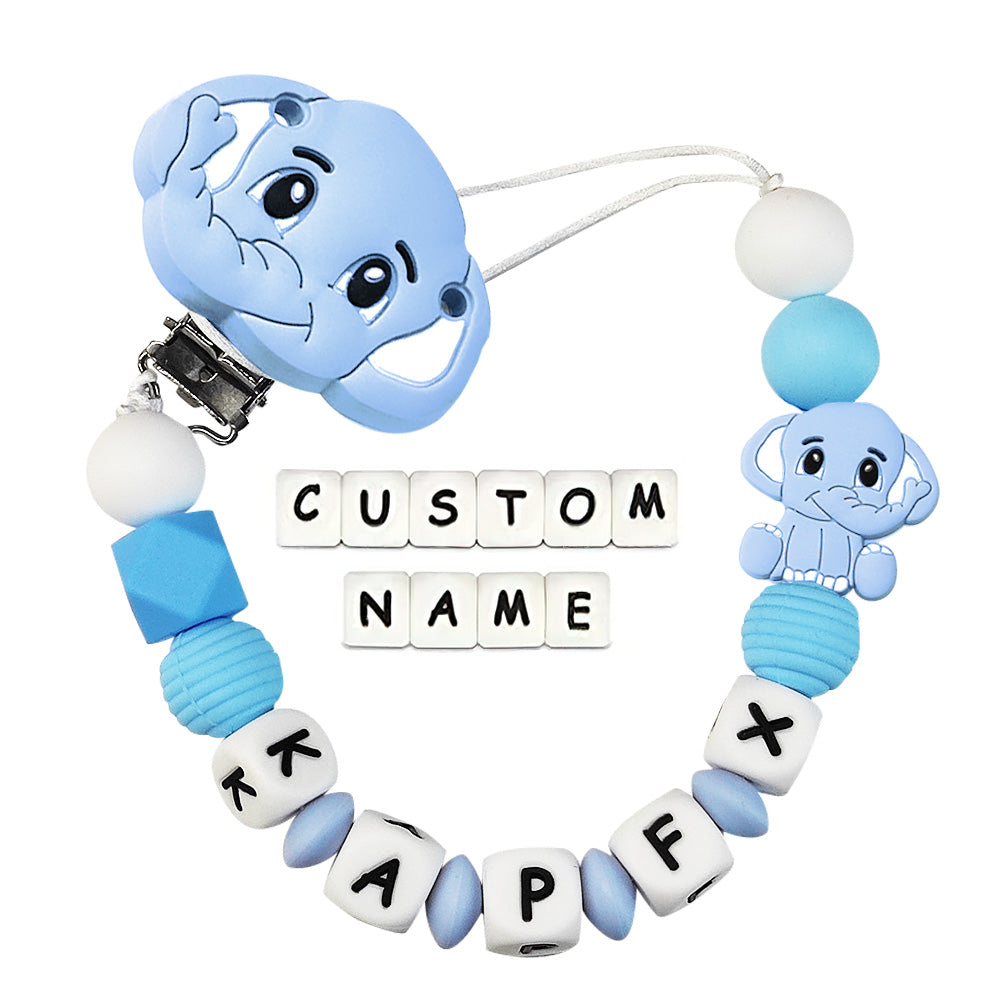 Attache-tétine Personnalisée Prénom – Cadeau bébé, Cadeau Anniversaire - MONBIJOO
