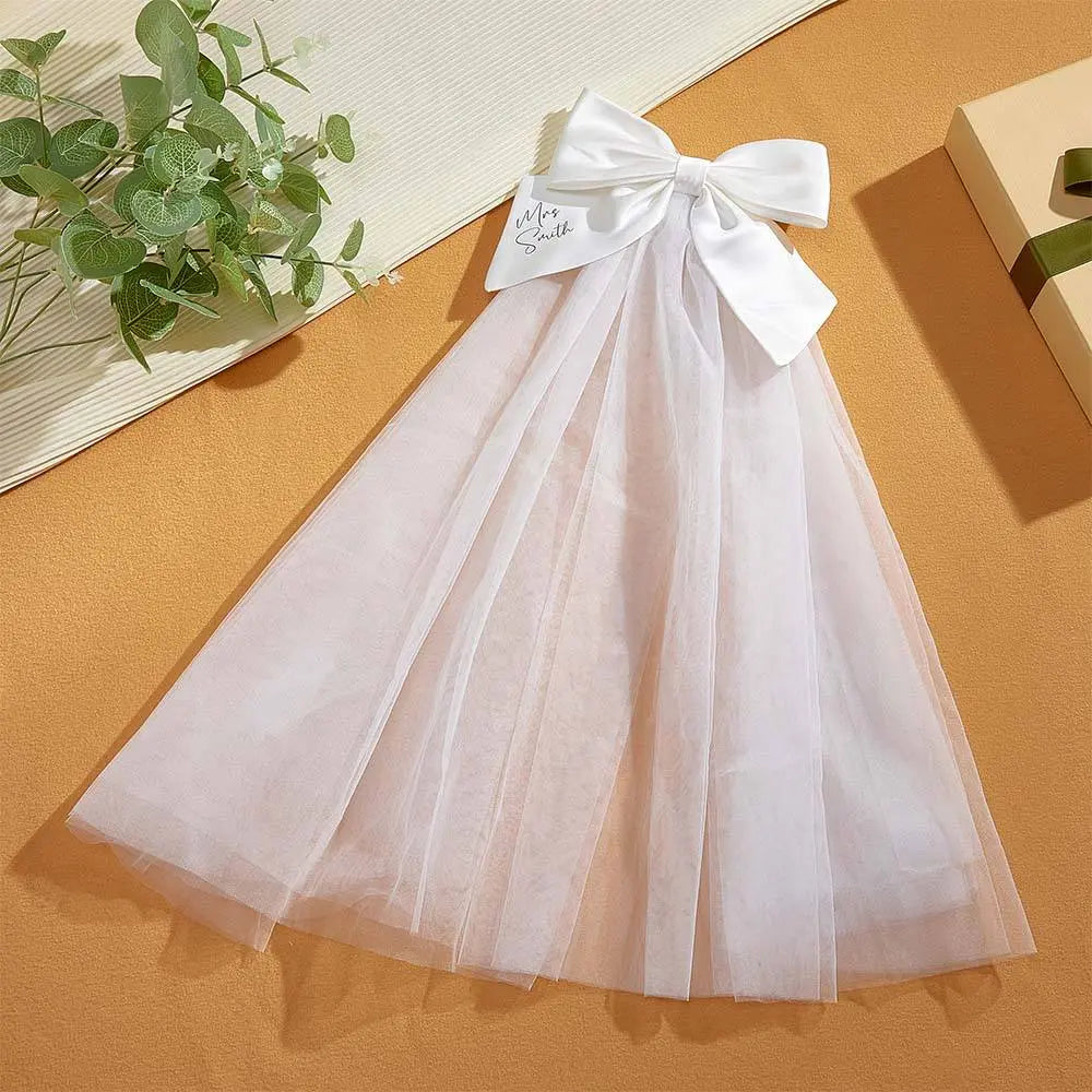 Pince à Voile Personnalisée pour Mariée - Accessoire de Mariage Élégant - Mariage