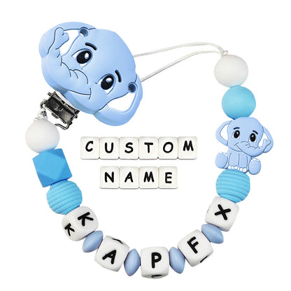 Attache-tétine Personnalisée Prénom – Cadeau bébé, Cadeau Anniversaire - MONBIJOO