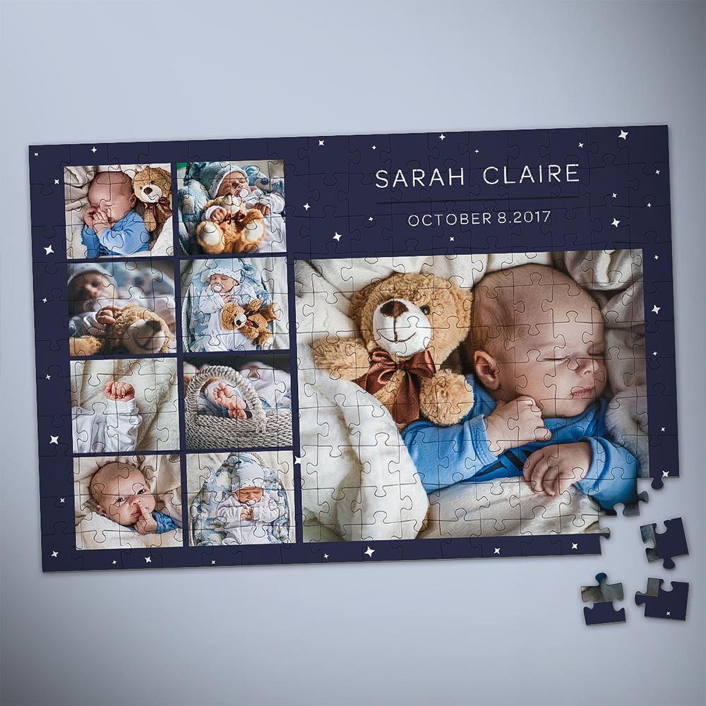 Puzzle Photo Personnalisé Pour Nouveau-né - MONBIJOO